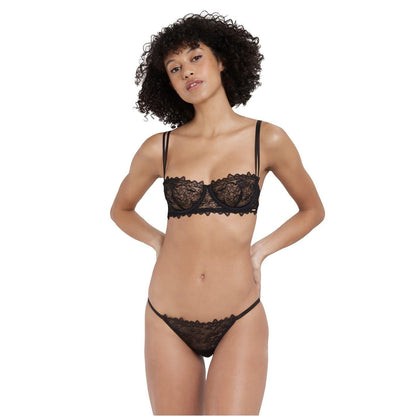 Black - Lifestyle - Bluebella Womens-Ladies Lace Bra