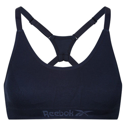 Vector Navy - Front - Reebok Womens-Ladies Iris Sports Bra