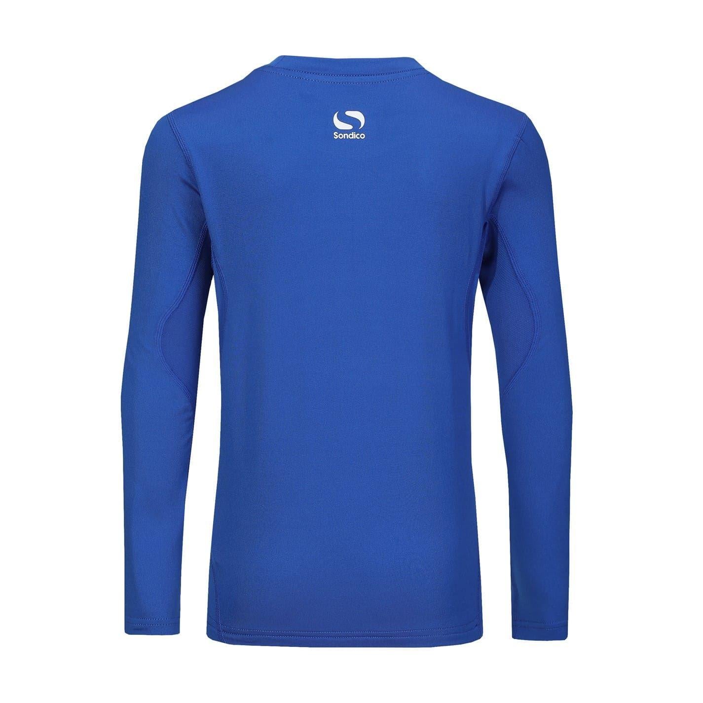 Royal Blue - Back - Sondico Childrens-Kids Core Breathable Long-Sleeved Base Layer Top