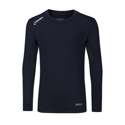 Navy - Front - Sondico Childrens-Kids Core Breathable Long-Sleeved Base Layer Top