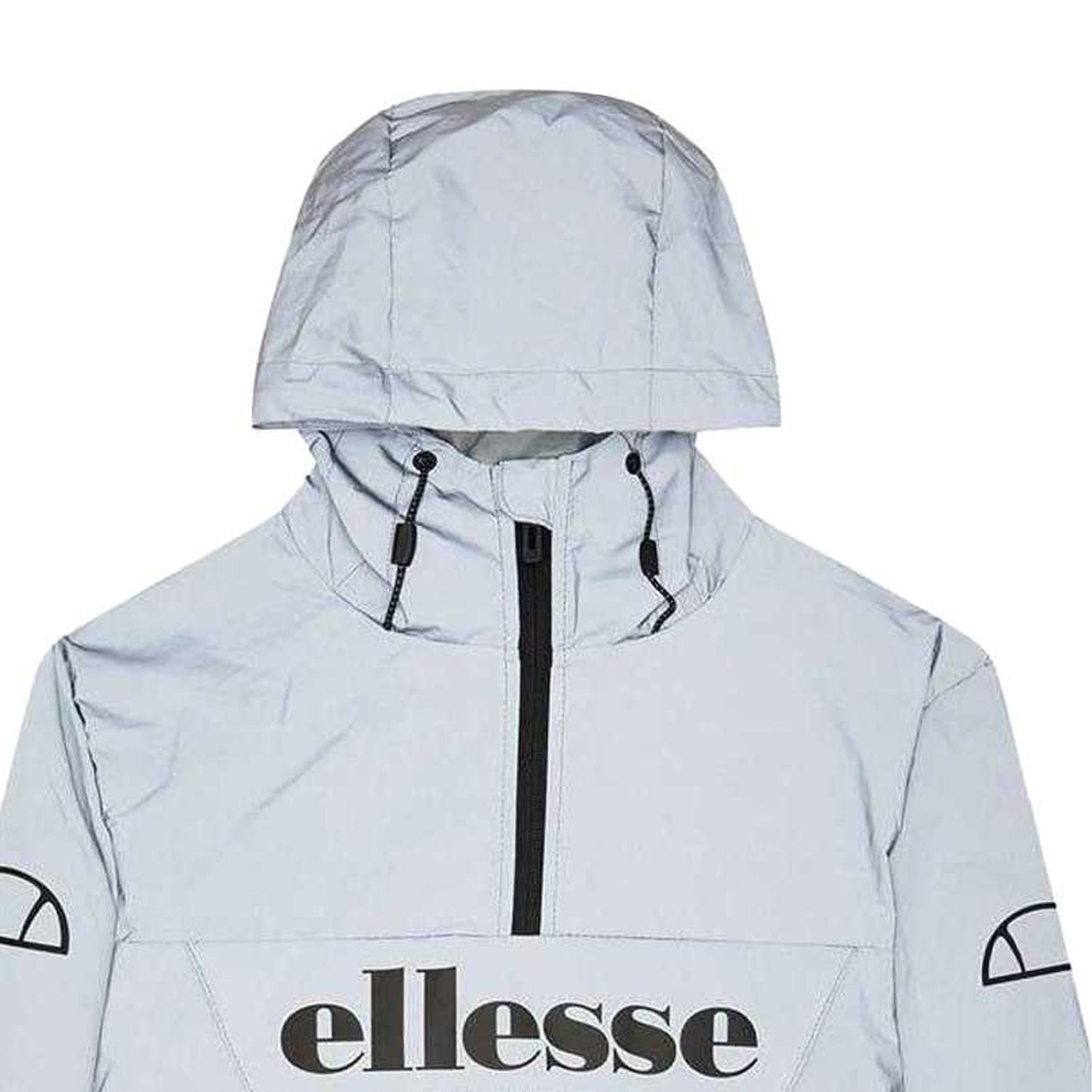 Blue - Side - Ellesse Womens-Ladies Teplini Quarter Zip Fleece