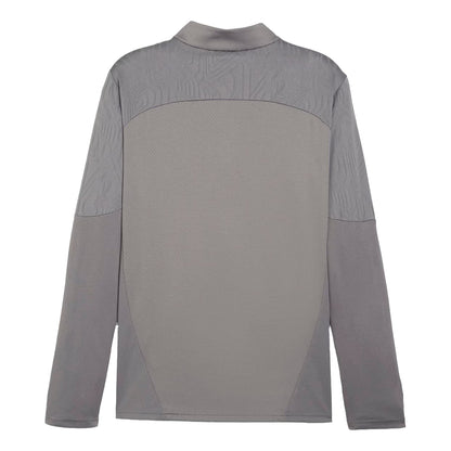 Grey - Back - Puma Mens Training Quarter Zip Track Top