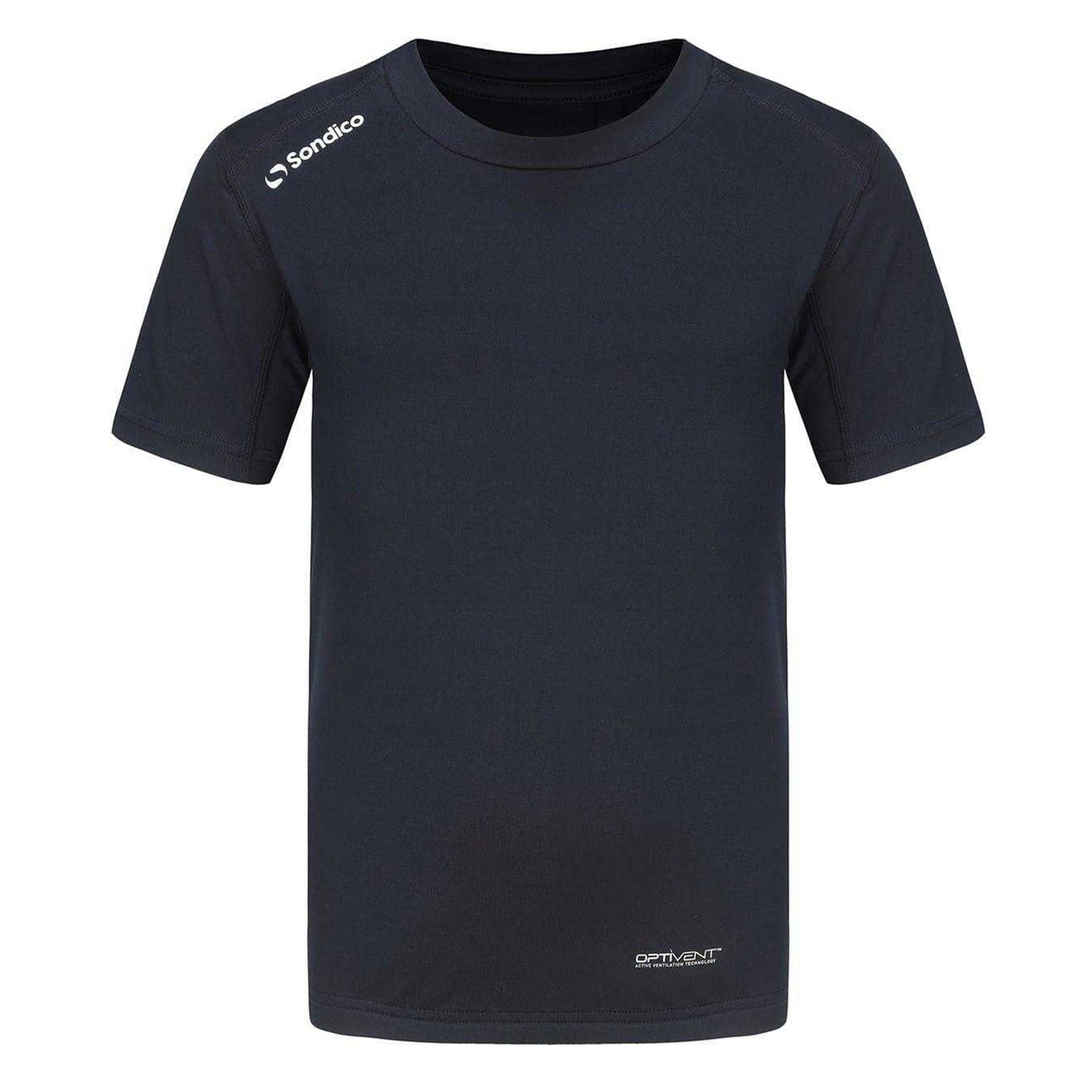 Navy - Front - Sondico Childrens-Kids Base Layer Top