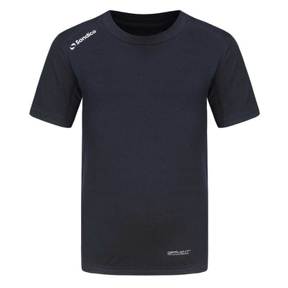 Navy - Front - Sondico Childrens-Kids Base Layer Top