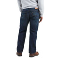 Dark Blue - Back - Levis Mens 569 Straight Leg Loose Jeans