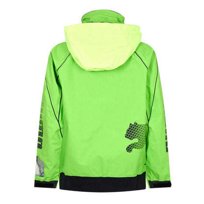 Green - Back - Puma Mens Training Overhead Quarter Zip Top