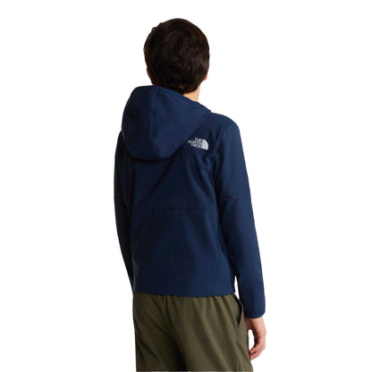 Navy Blue-Silver - Lifestyle - The North Face Mens Trail Full Zip Tracksuit Top