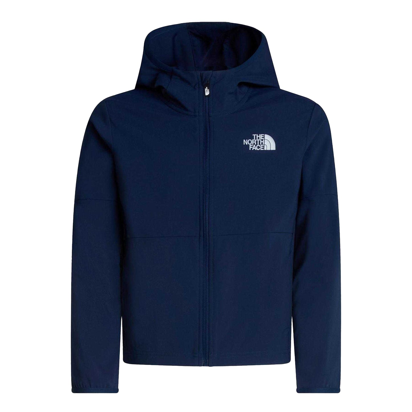 Navy Blue-Silver - Front - The North Face Mens Trail Full Zip Tracksuit Top