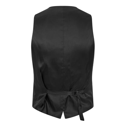 Black - Back - Boss Mens Wilson Waistcoat