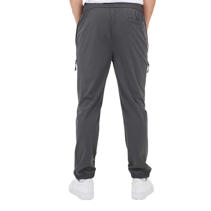 Dark Grey - Back - Brave Soul Mens Slim Joggers