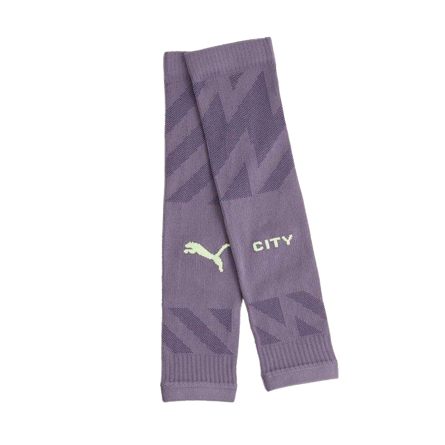 Purple-Charcoal - Front - Puma Mens Manchester City FC Goalkeeper Socks