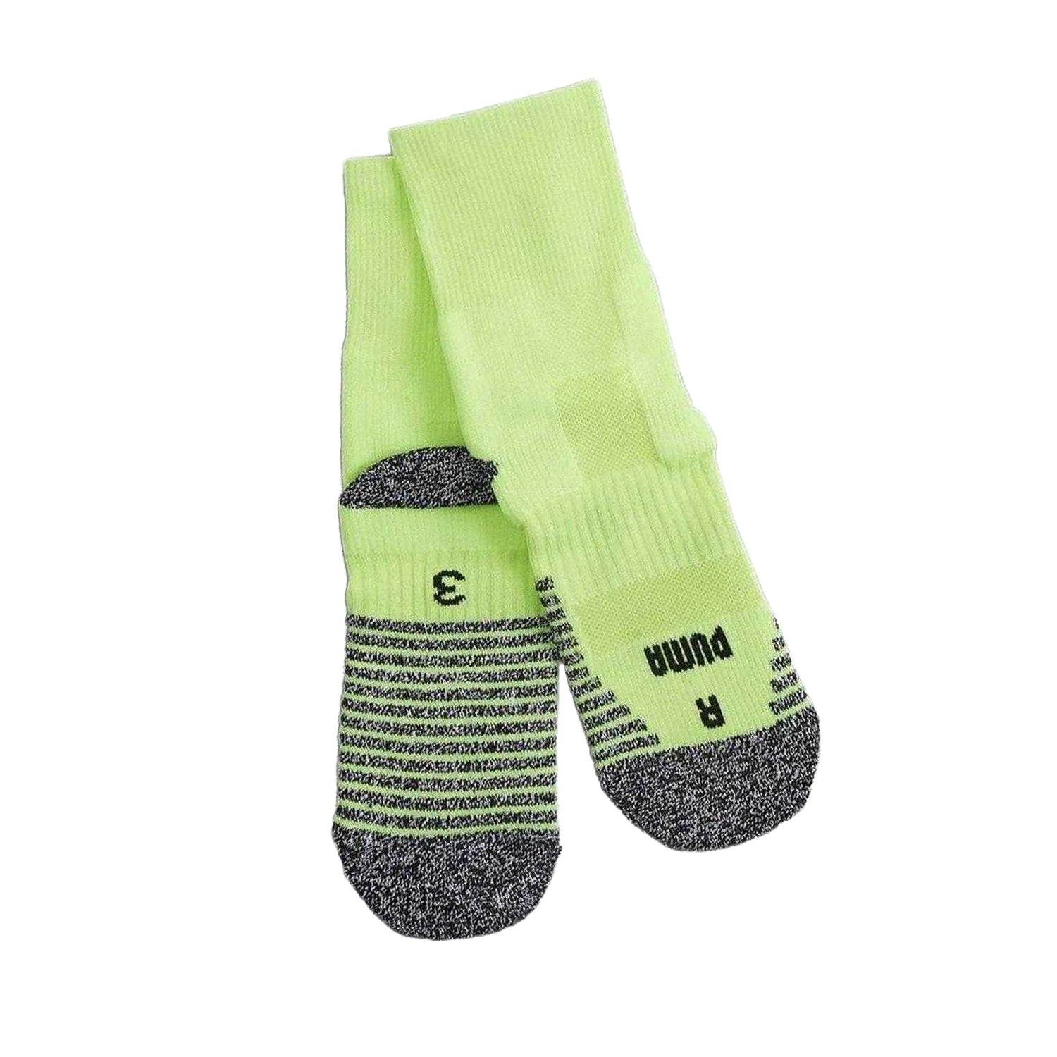 Yellow - Back - Puma Mens Manchester City FC Goalkeeper Socks