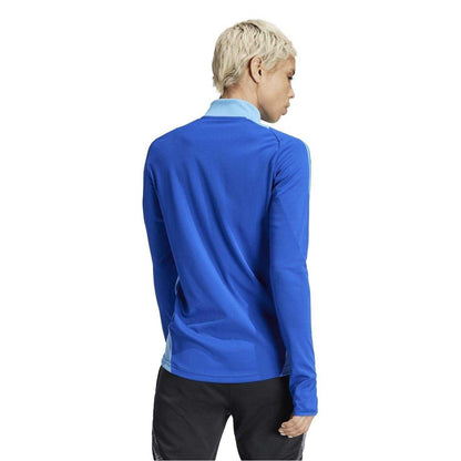Royal Blue - Back - Adidas Womens-Ladies Logo Raglan Technical Top