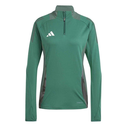 Dark Green - Front - Adidas Womens-Ladies Logo Raglan Technical Top