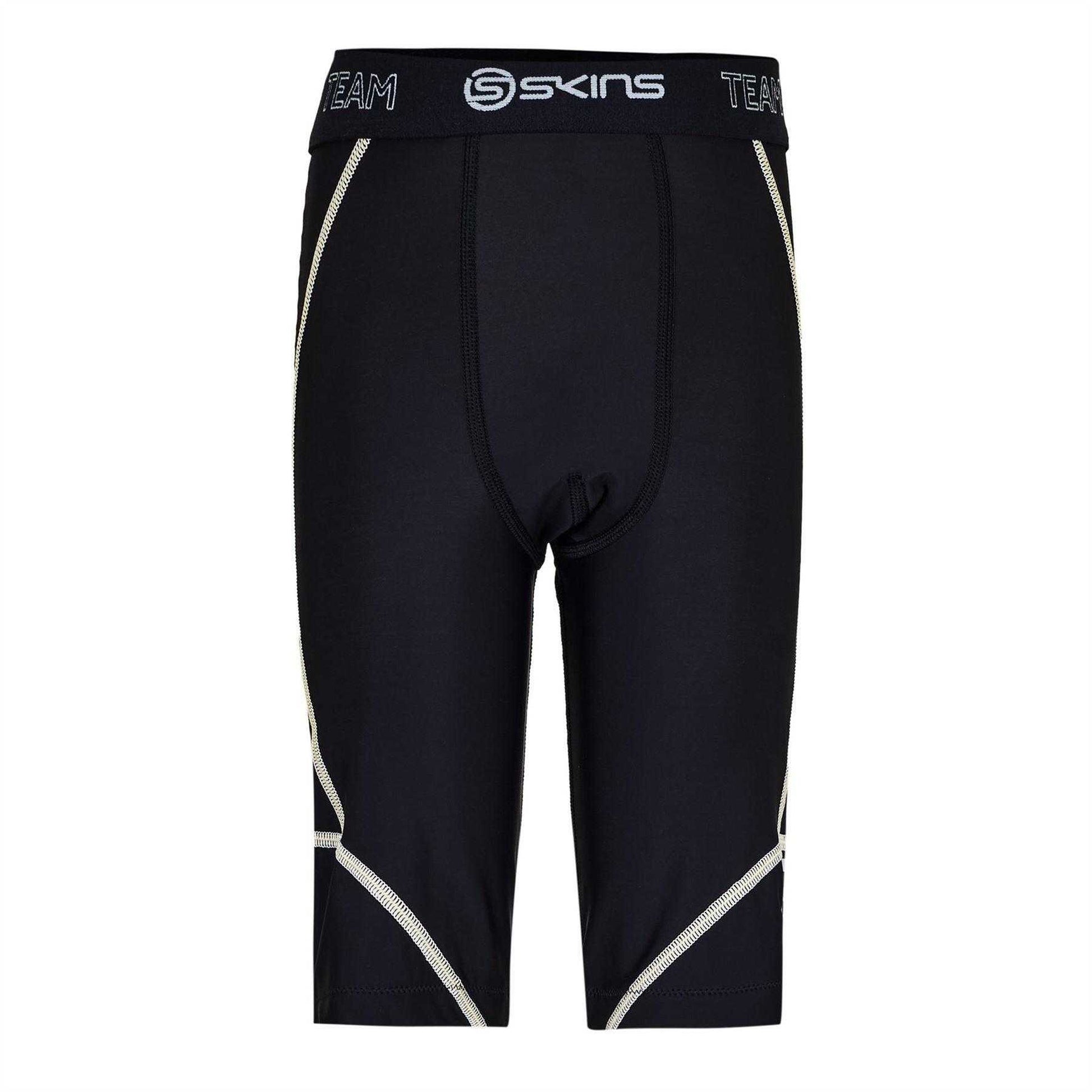 Black - Front - Skins Mens Dynamic Compression Shorts