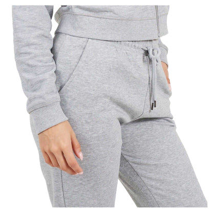 Grey Marl - Side - Brave Soul Womens-Ladies Slim Joggers