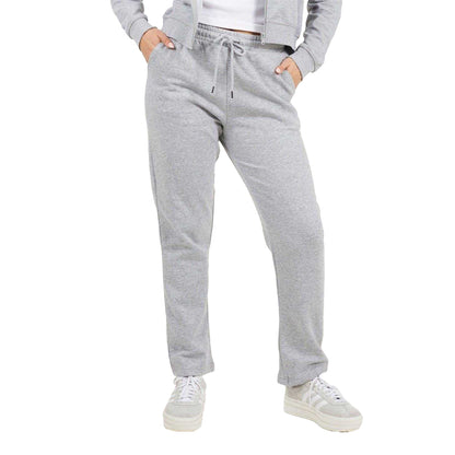 Grey Marl - Front - Brave Soul Womens-Ladies Slim Joggers