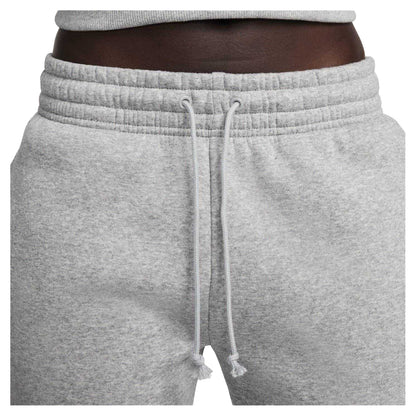 Grey Marl - Side - Nike Womens-Ladies Phoenix Fleece Mid Rise Sweatpants