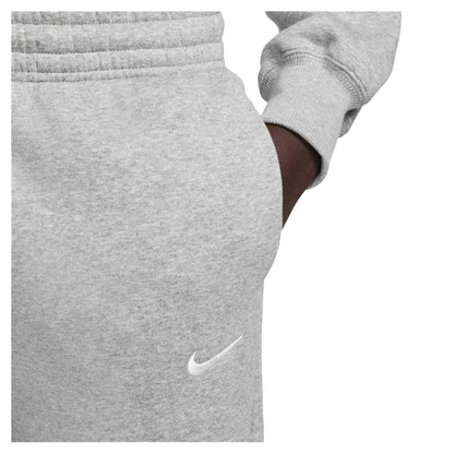 Grey Marl - Lifestyle - Nike Womens-Ladies Phoenix Fleece Mid Rise Sweatpants