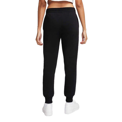 Black - Back - Nike Womens-Ladies Phoenix Fleece Mid Rise Sweatpants