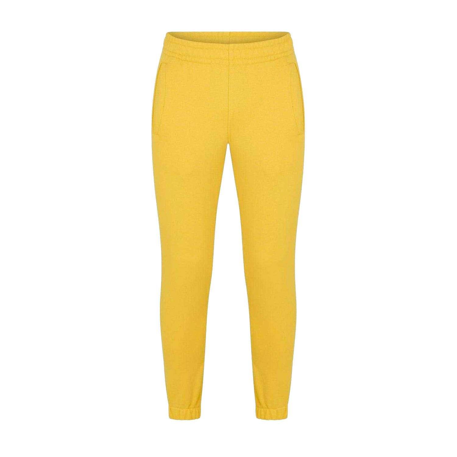 Yellow - Front - Adidas Mens Originals Straight Joggers