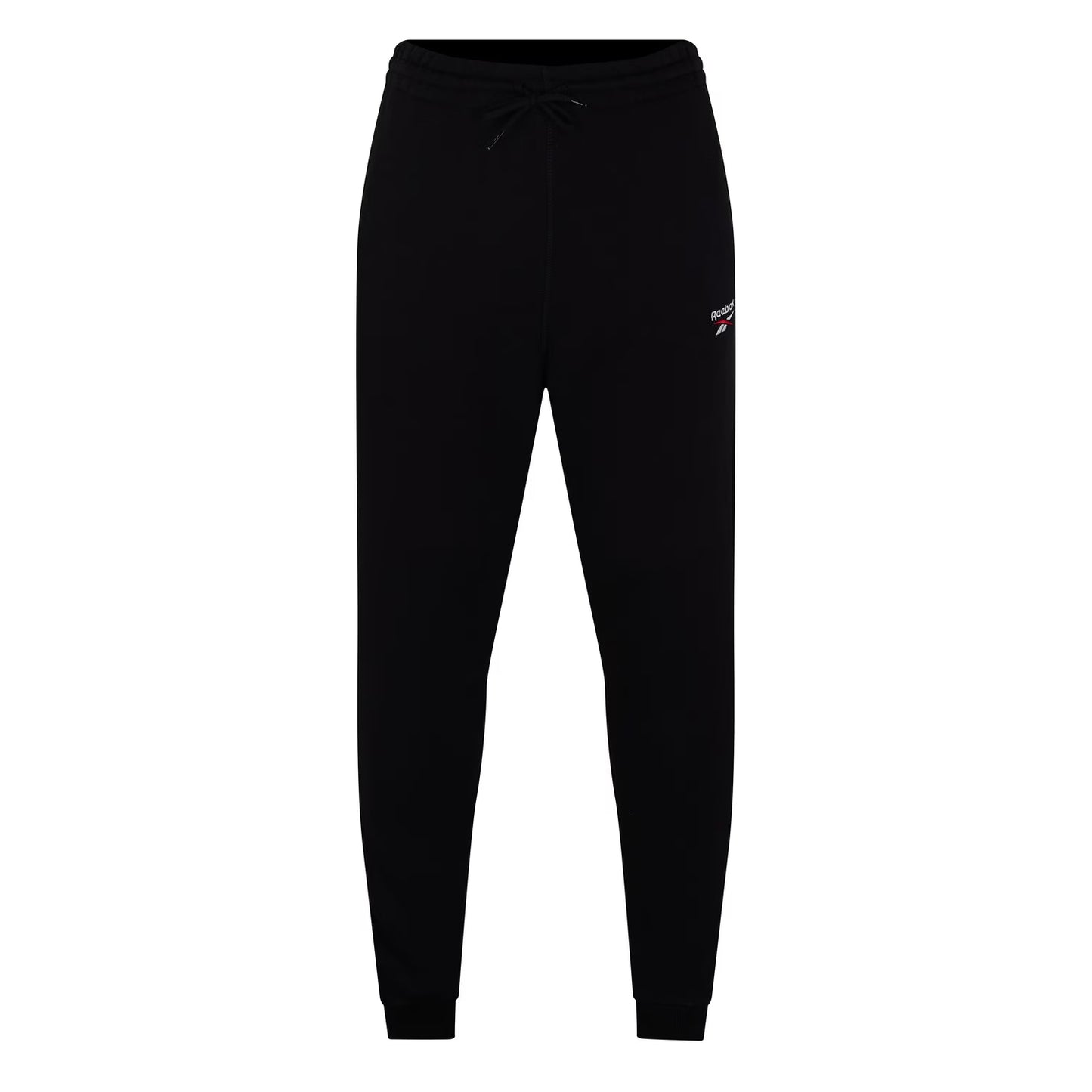 Black-White - Front - Reebok Mens Identity Fleece Joggers