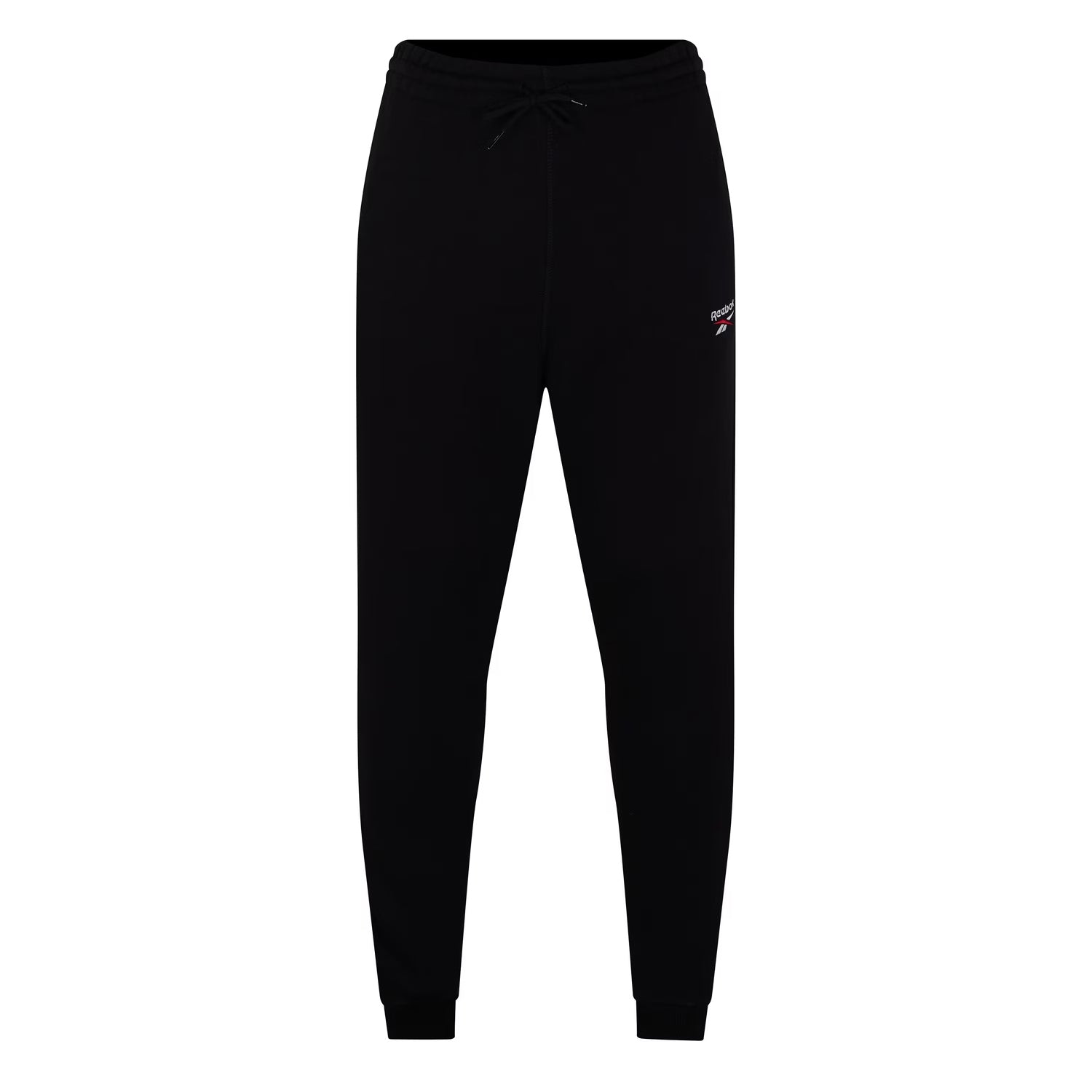 Black-White - Front - Reebok Mens Identity Fleece Joggers