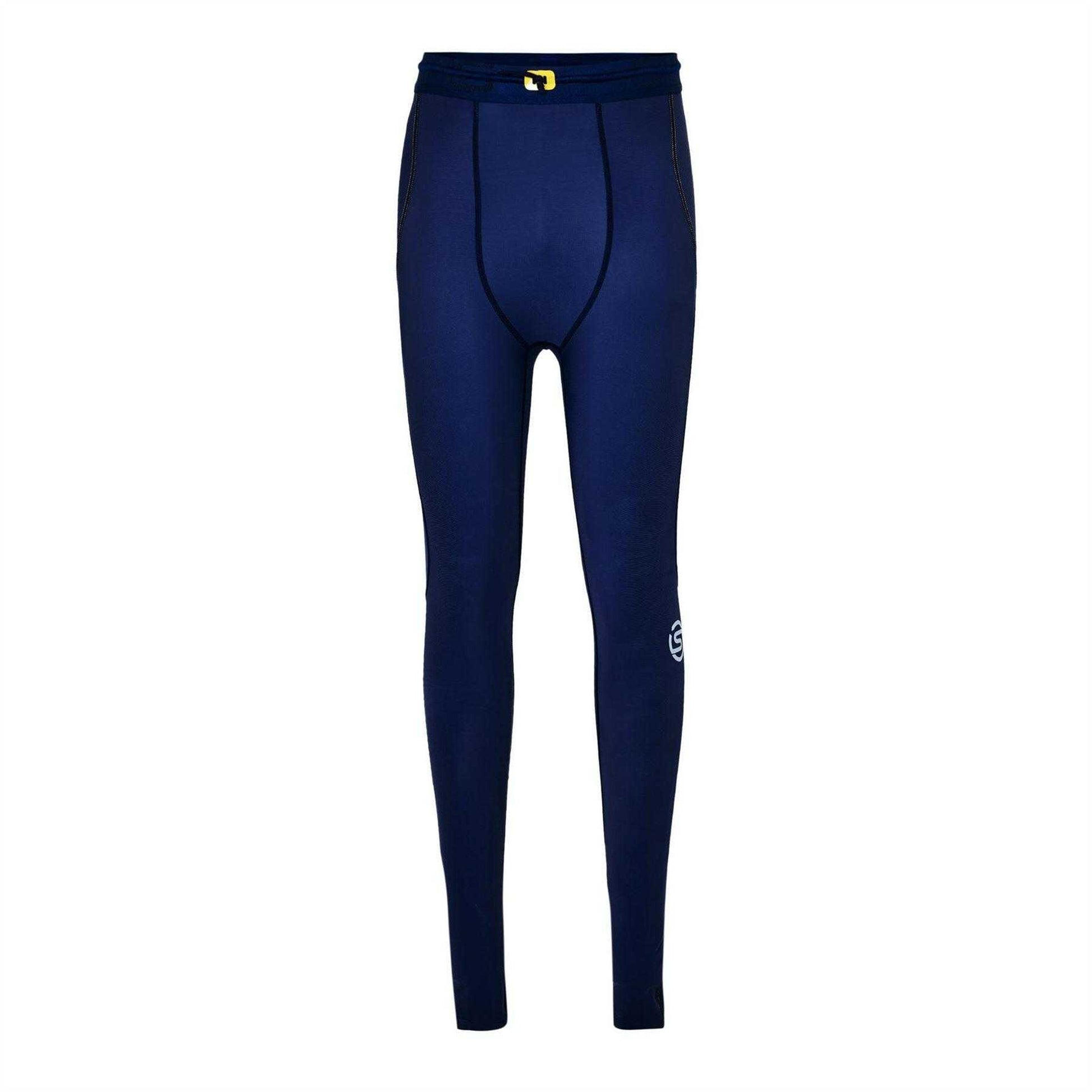 Blue - Front - Skins Mens Series-3 Compression Fitted Leggings