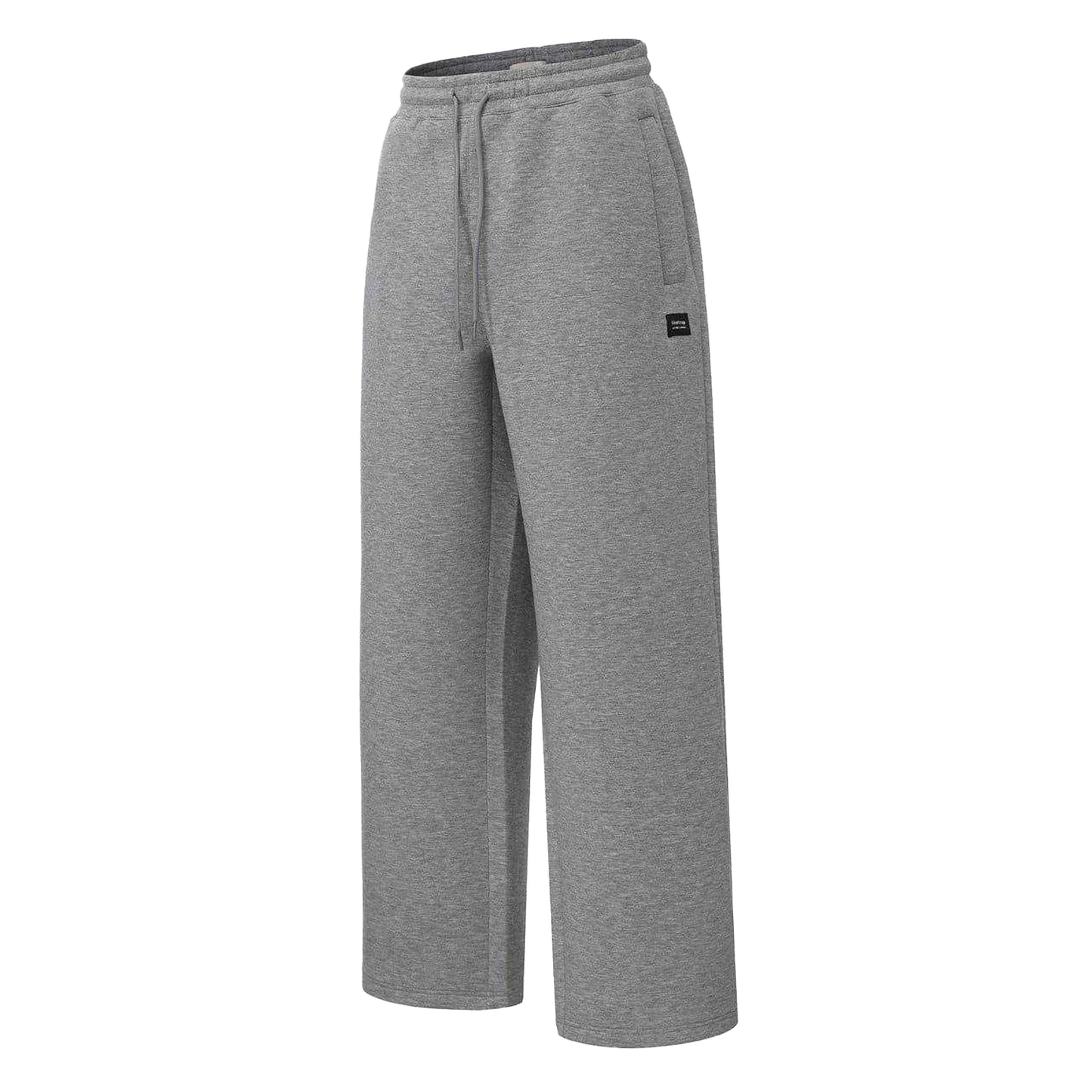 Grey - Side - Firetrap Mens Modern Trousers