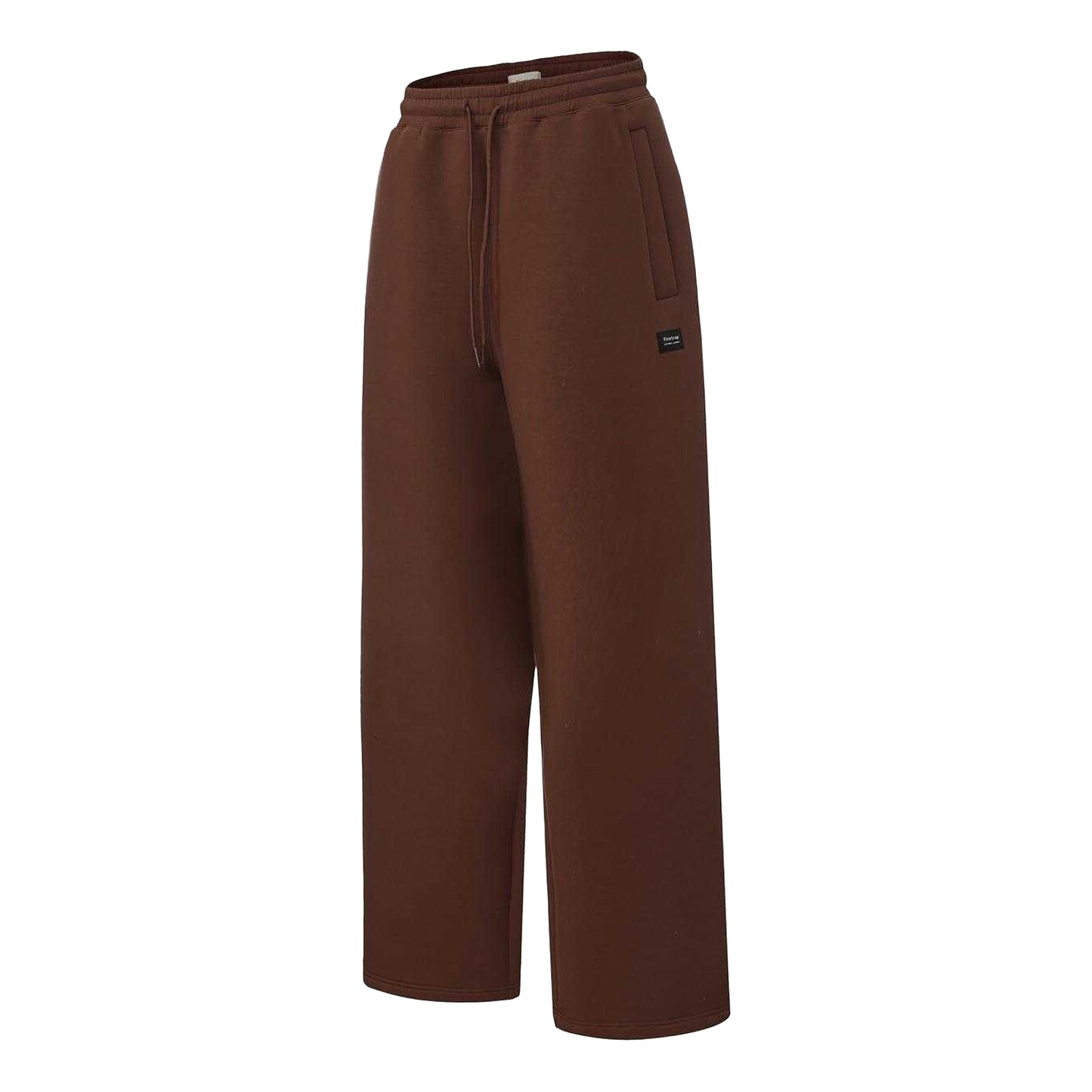 Brown - Side - Firetrap Mens Modern Trousers