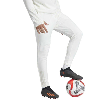 White - Lifestyle - Adidas Mens FC Barcelona Running Trousers