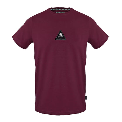 Red - Front - Aquascutum Mens Chest Logo T-Shirt