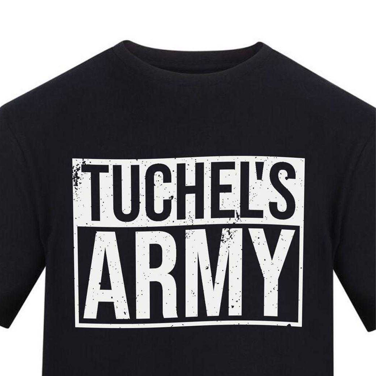 Black - Side - AWD Mens Tuchel´s Army Graphic Print T-Shirt