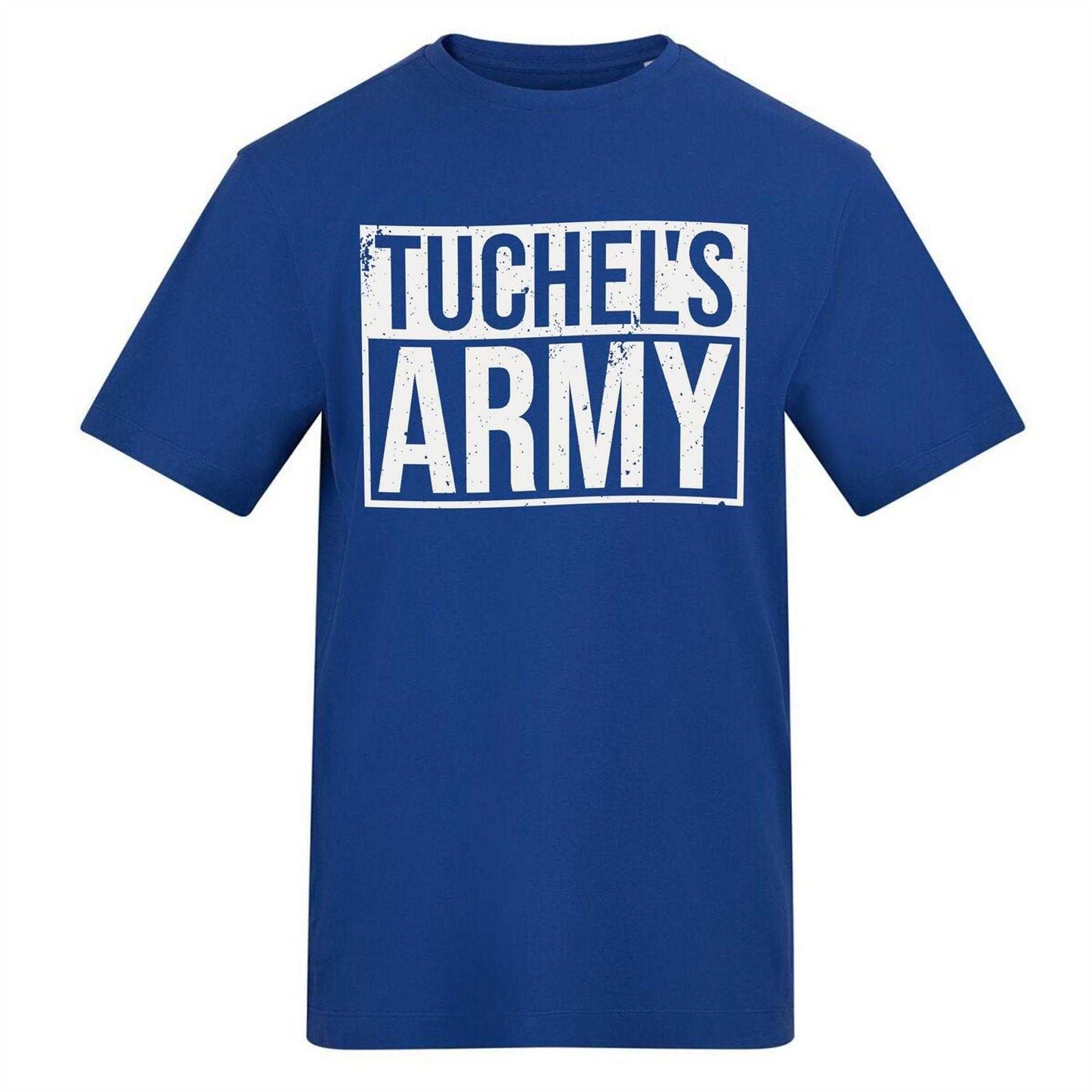 Dark Blue - Front - AWD Mens Tuchel´s Army Graphic Print T-Shirt