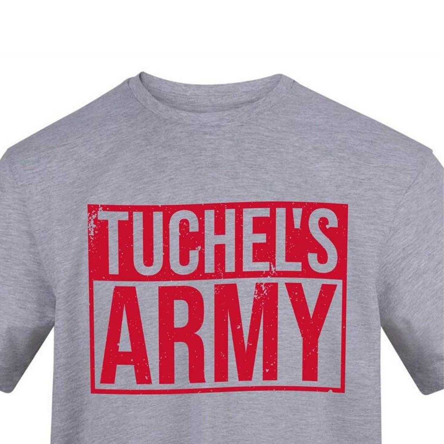 Grey - Side - AWD Mens Tuchel´s Army Graphic Print T-Shirt