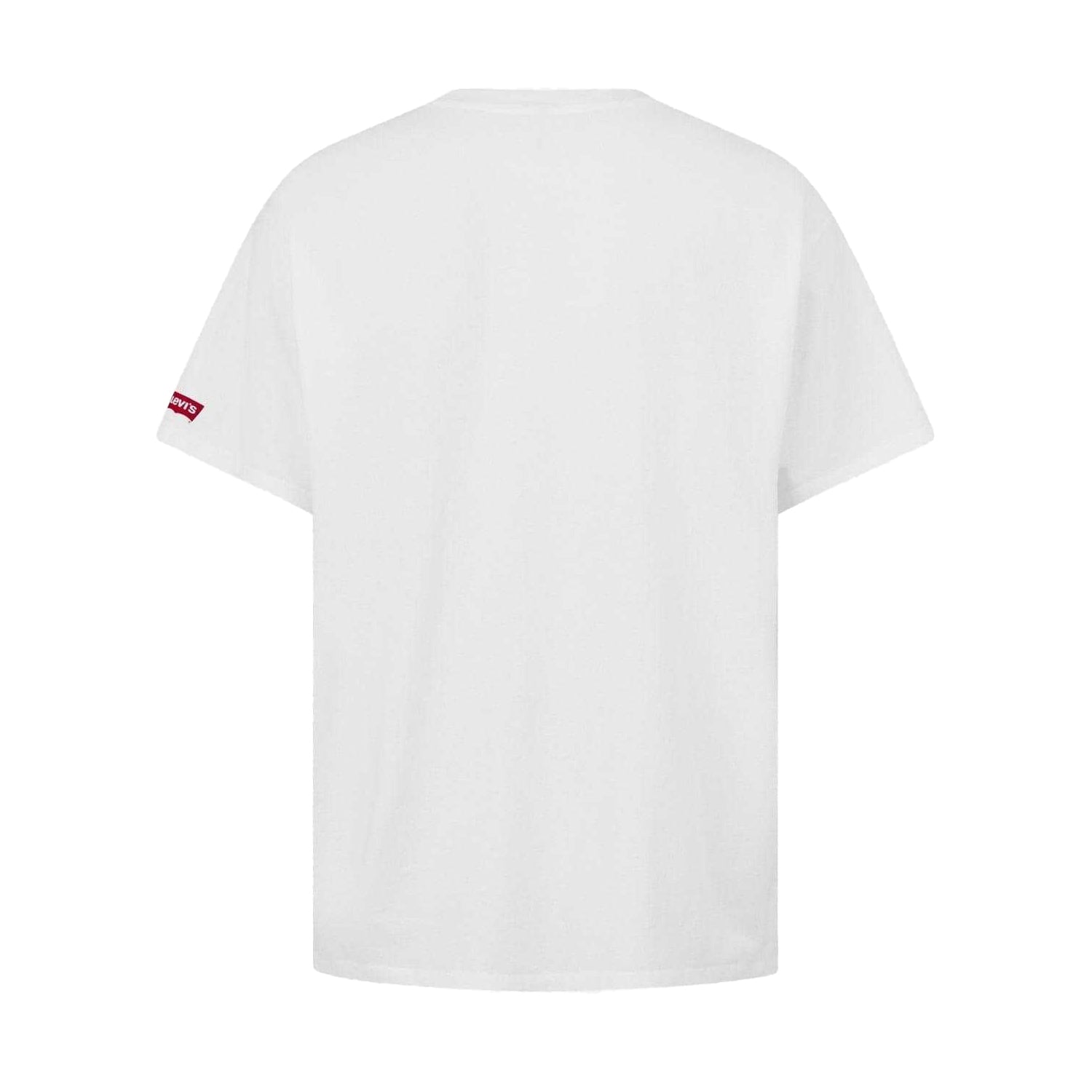 White - Back - Levis Mens Oasis Graphic Print T-Shirt