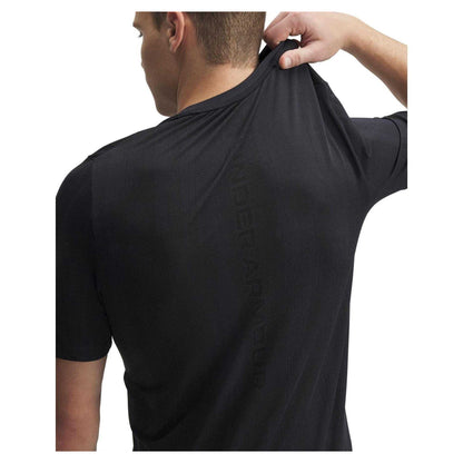 Black - Side - Under Armour Mens Classic Logo T-Shirt