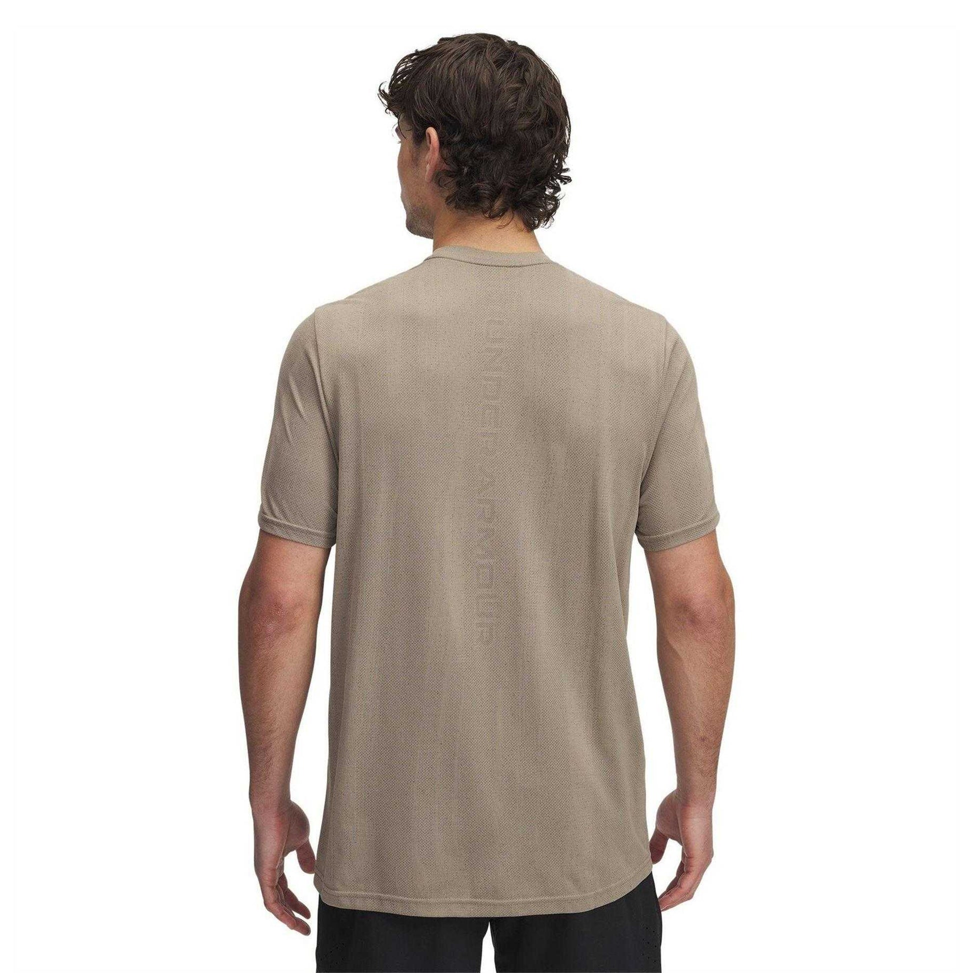 Brown - Back - Under Armour Mens Classic Logo T-Shirt
