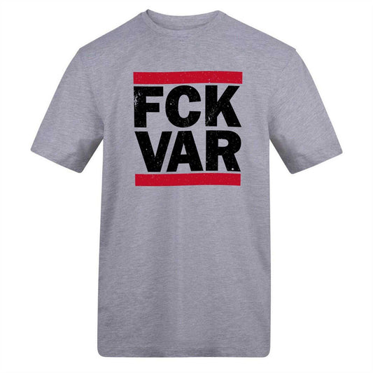 Grey - Front - AWD Mens Fck Var T-Shirt