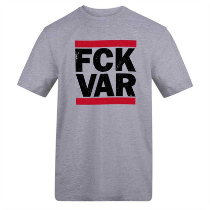Grey - Front - AWD Mens Fck Var T-Shirt