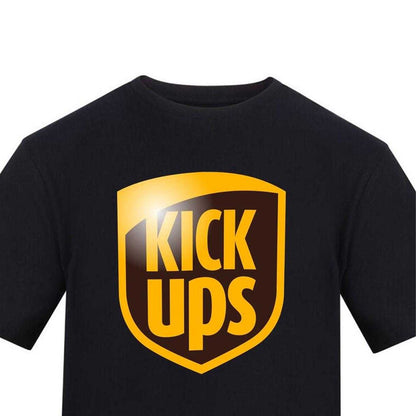 Black - Side - AWD Mens Kick Ups T-Shirt