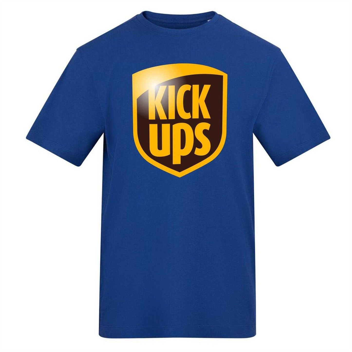 Blue - Front - AWD Mens Kick Ups T-Shirt