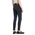 Dark Blue - Back - Levis Womens-Ladies 311 Shaping Leather Patch Skinny Game Jeans