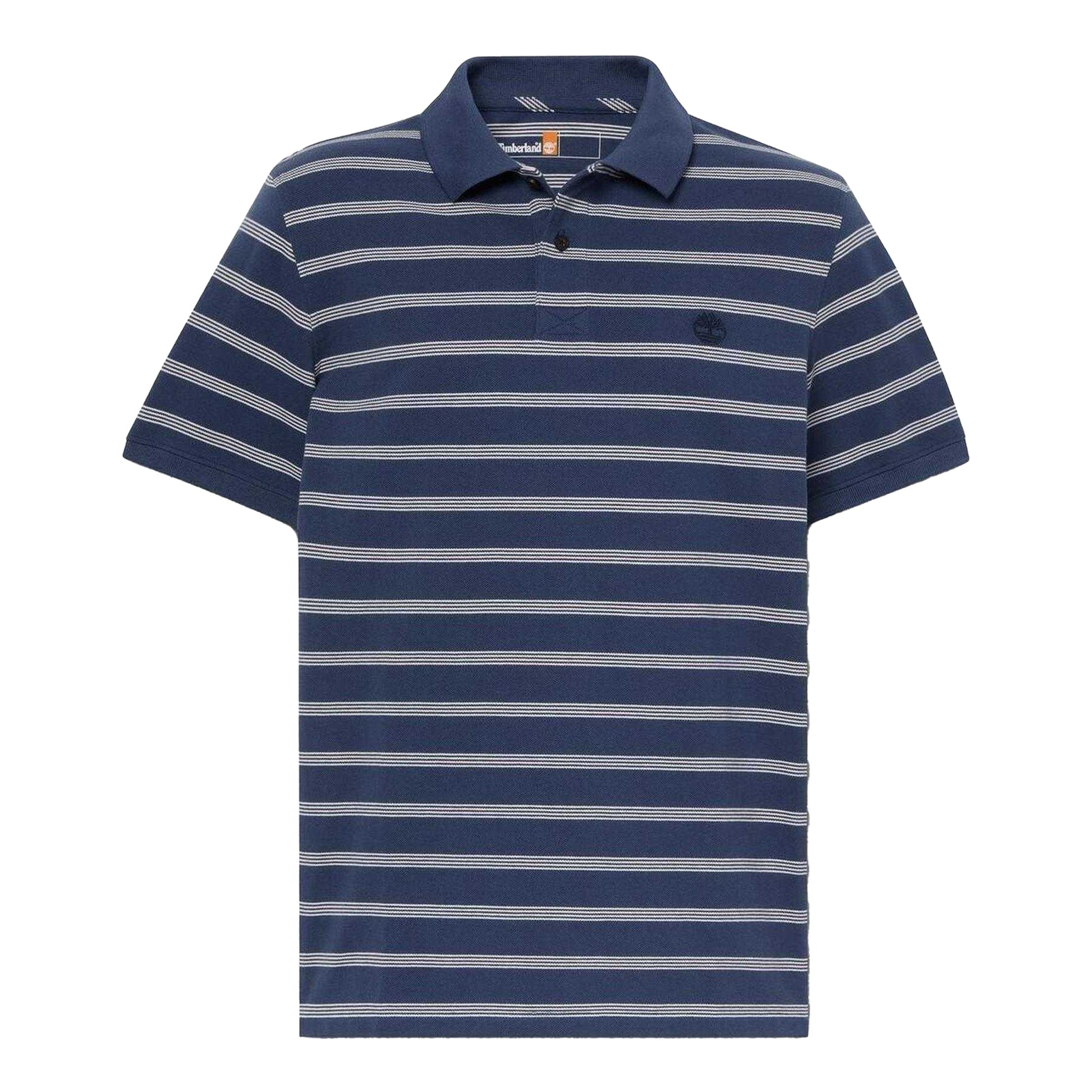 Oceana - Front - Timberland Mens Stripe Short-Sleeved Polo Shirt