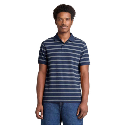 Oceana - Lifestyle - Timberland Mens Stripe Short-Sleeved Polo Shirt