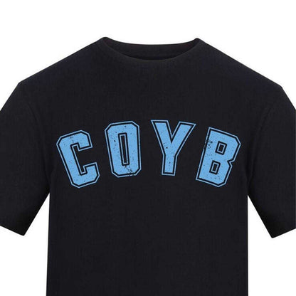 Black - Side - AWD Mens Come On You Blues T-Shirt
