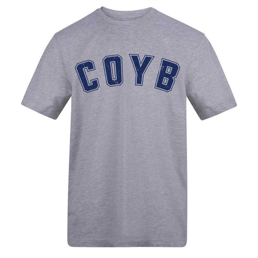 Grey - Front - AWD Mens Come On You Blues T-Shirt