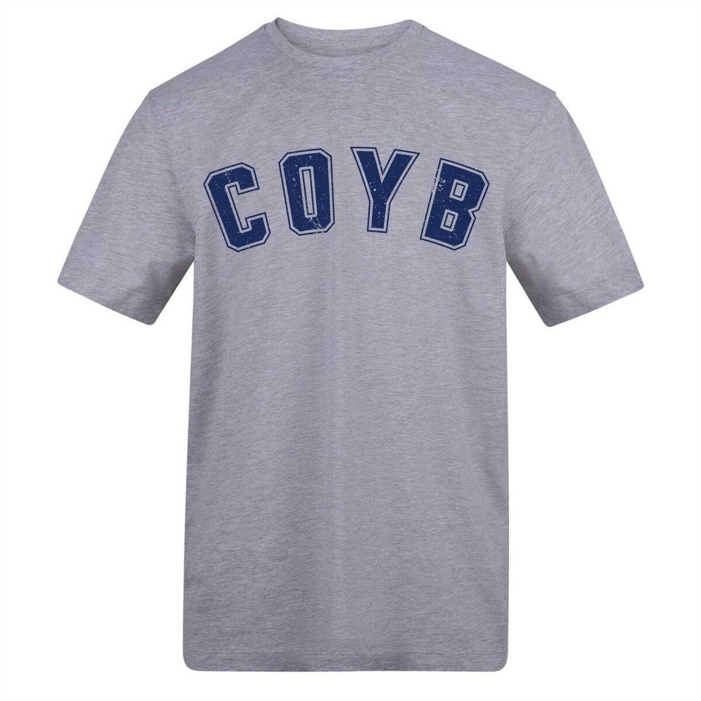 Grey - Front - AWD Mens Come On You Blues T-Shirt
