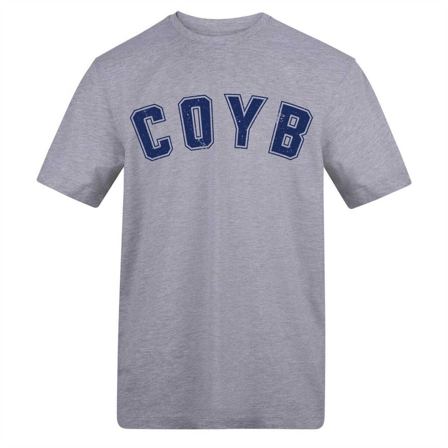 Grey - Front - AWD Mens Come On You Blues T-Shirt