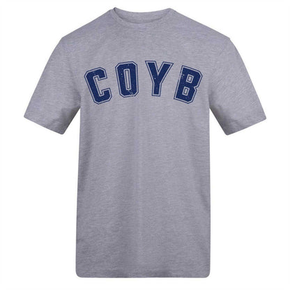 Grey - Front - AWD Mens Come On You Blues T-Shirt